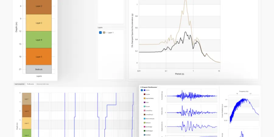 Illustrative image of Seismic amplification analysis in Hervey Bay