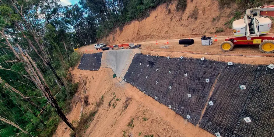 Illustrative image of Slope stability analysis in Hervey Bay