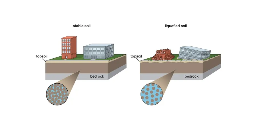 Illustrative image of Soil liquefaction analysis in Hervey Bay