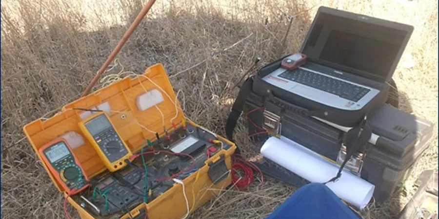 Illustrative image of Electrical resistivity / VES (Vertical Electrical Sounding) in Hervey Bay